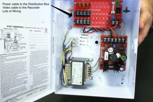 wiring a power distribution box