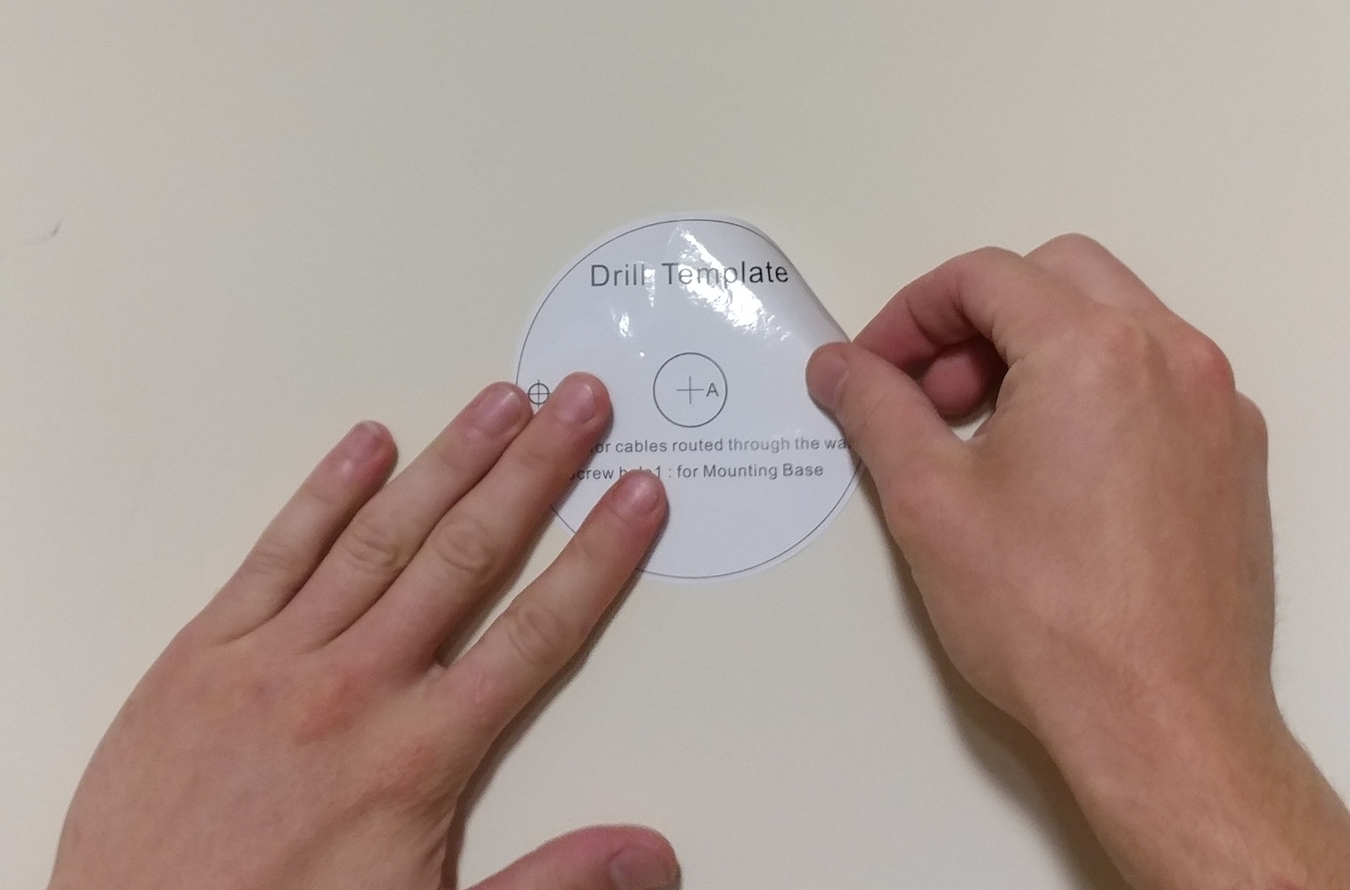 apply drill template
