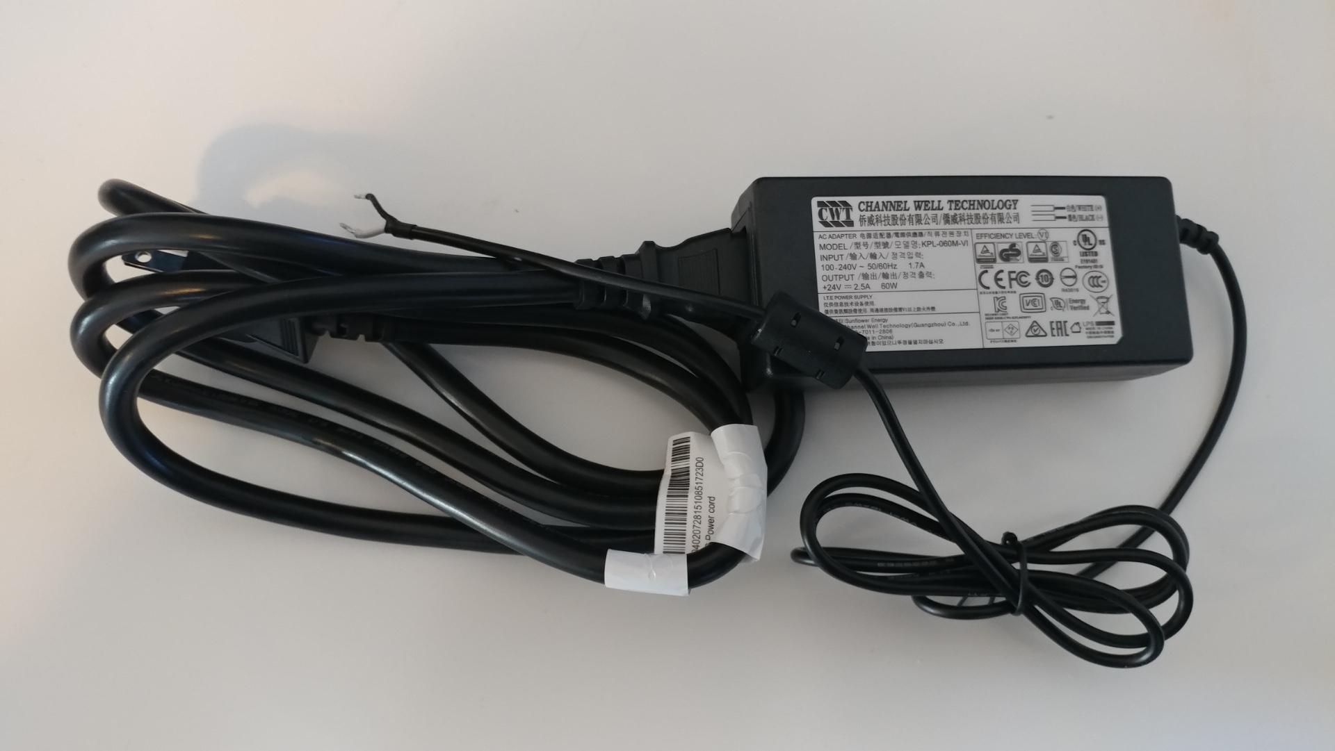 24 volt power supply