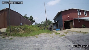 Warrior 2.0 v3 view from 100FT 91 degree FOV 1080p camera