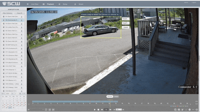 Vehicle TraceTrack