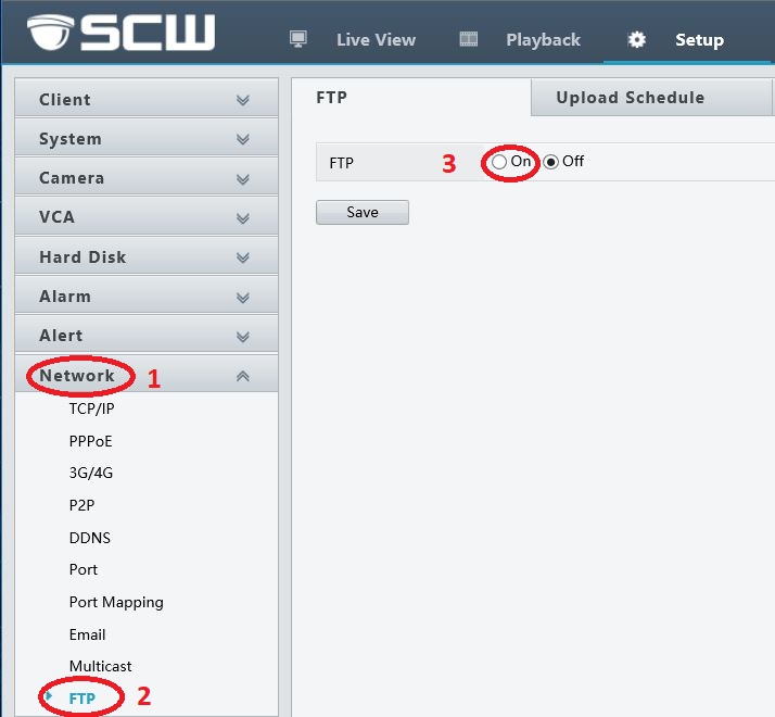 snapshot enable FTP