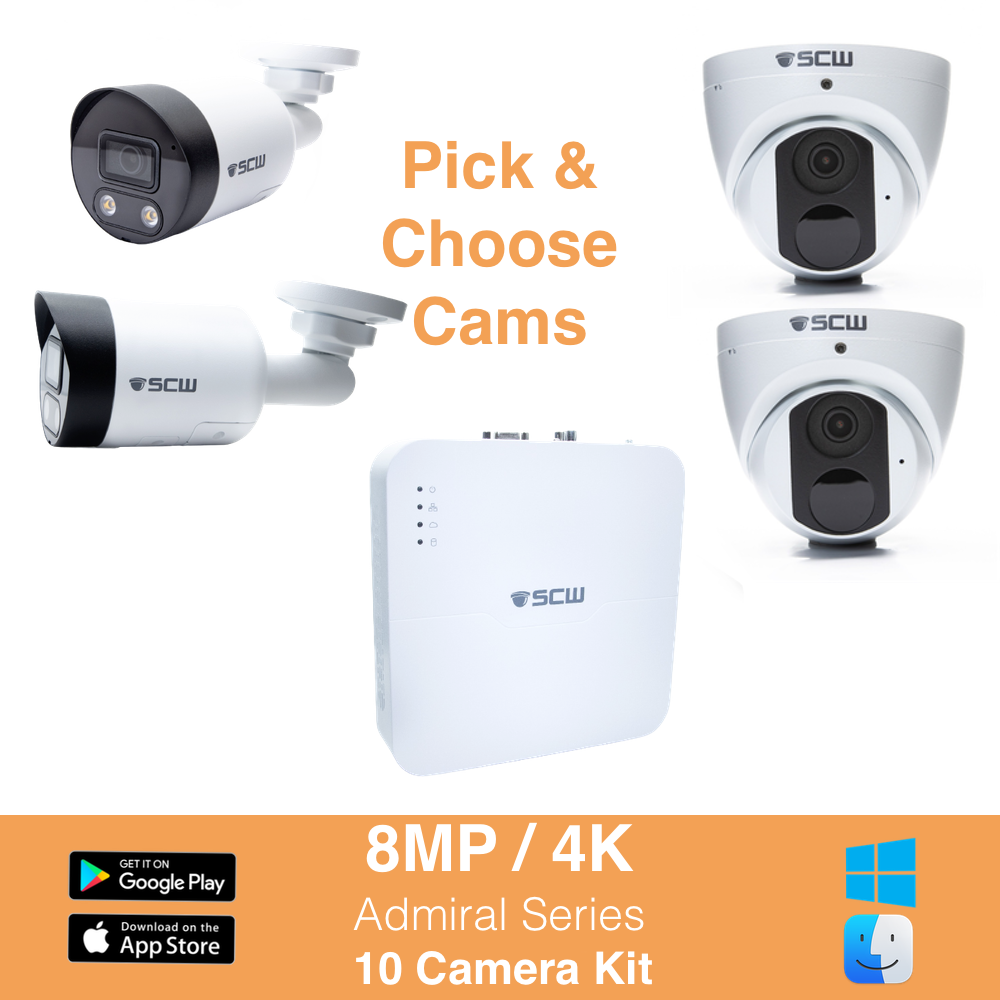 10 Camera 4K Admiral Series