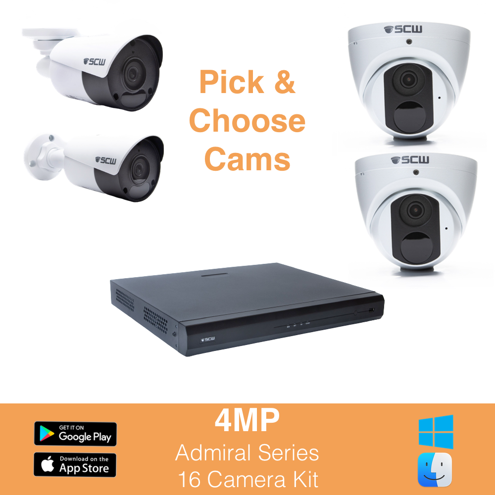 16 Camera 4MP Admiral Series