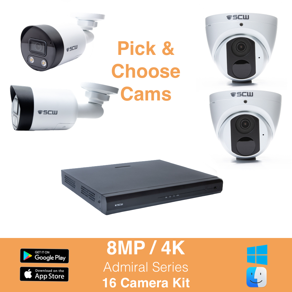 16 Camera 4K Admiral Series