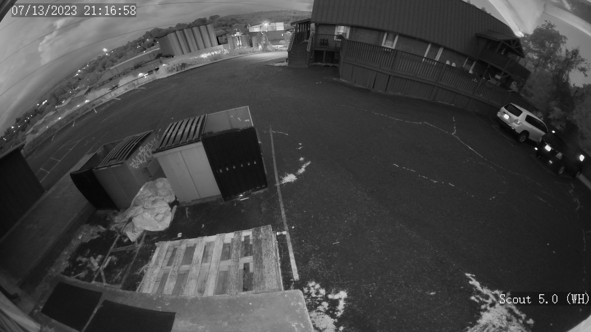 The Scout 8.0 180° - 4K Ultra Wide Angle Turret Camera