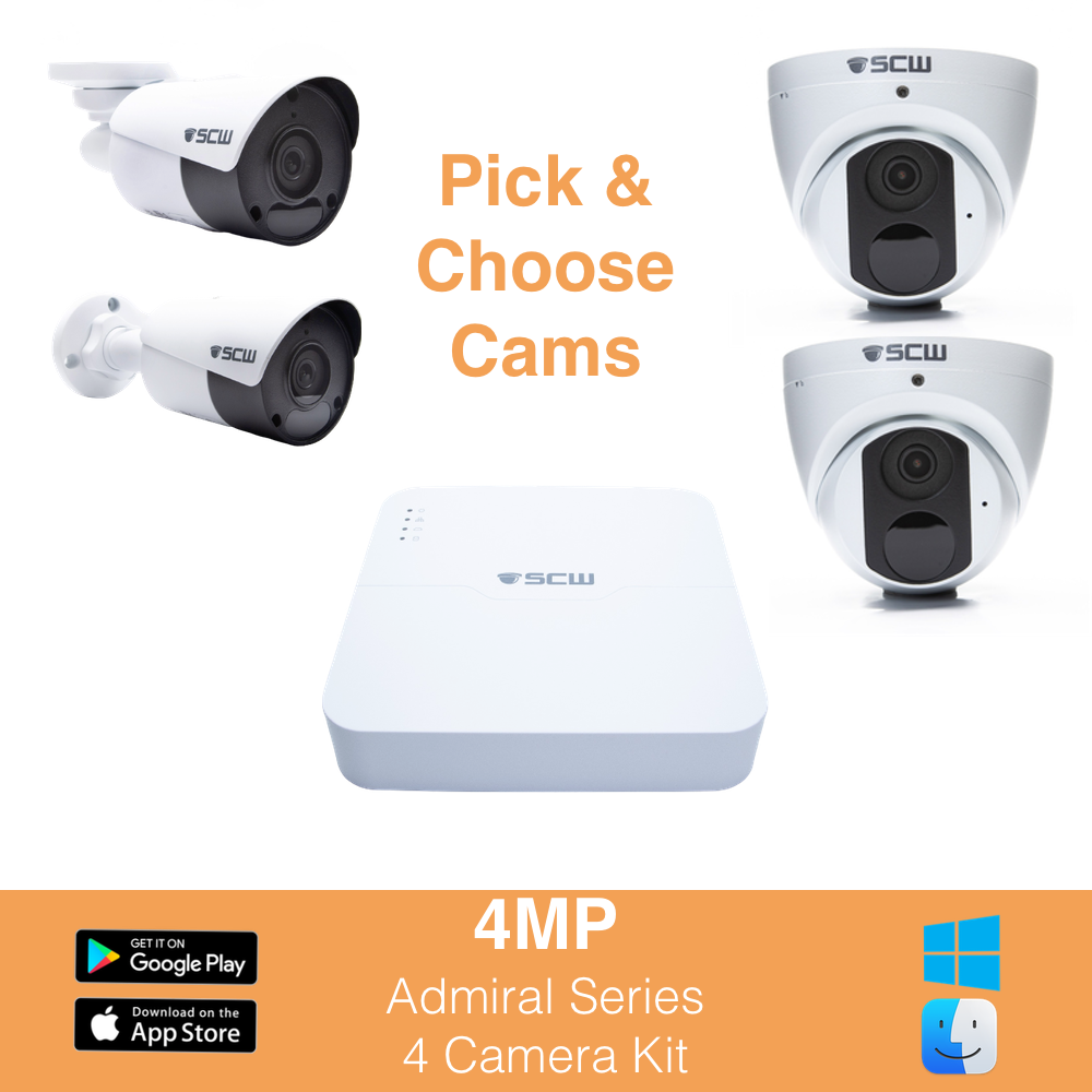 4 Camera 4MP Admiral Series