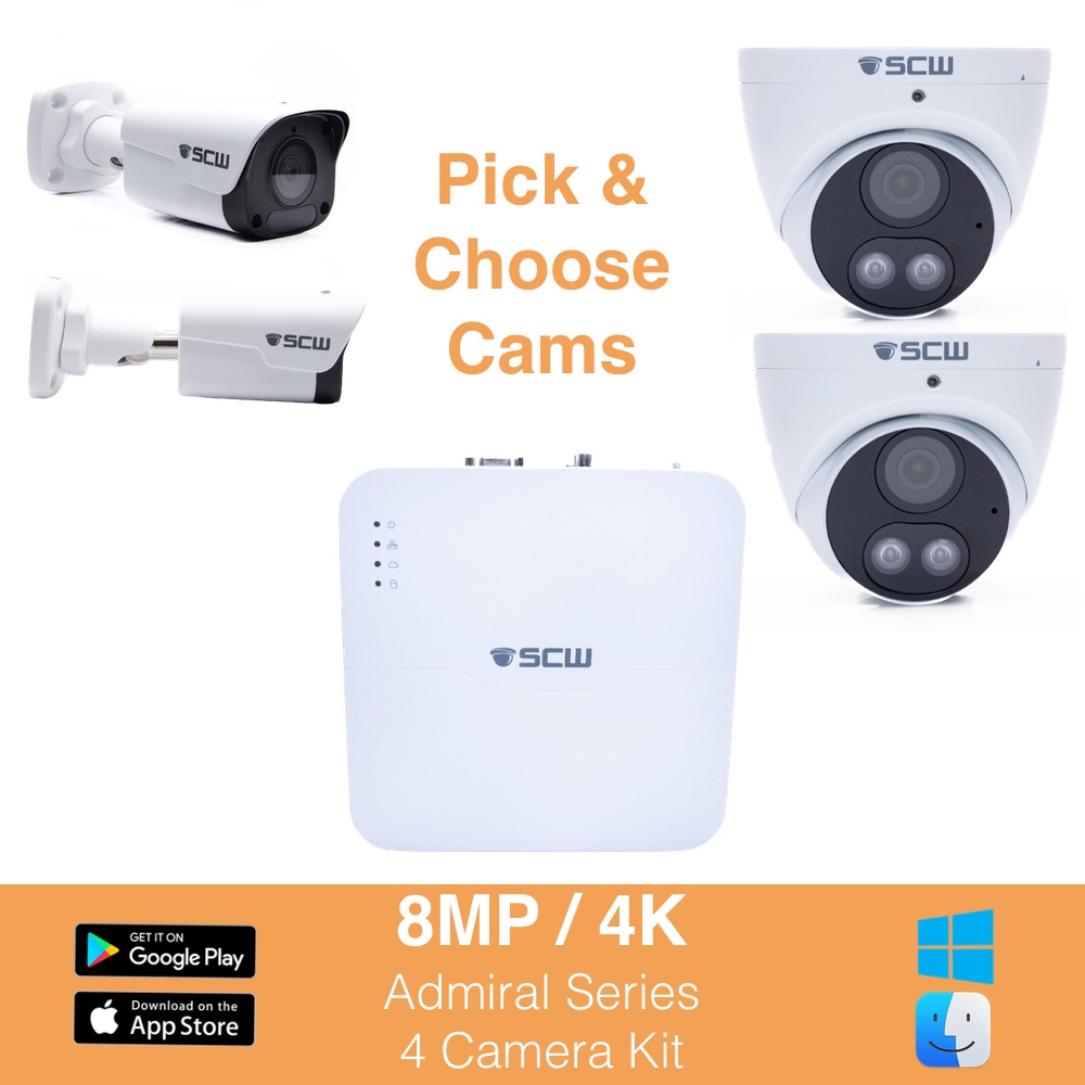 4 Camera 4K Admiral Series