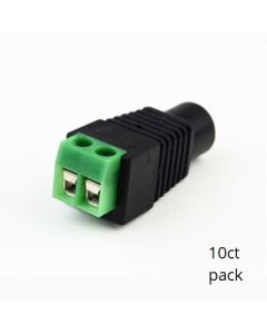 DC Power Connector Clip on Design - Female SCW-C203