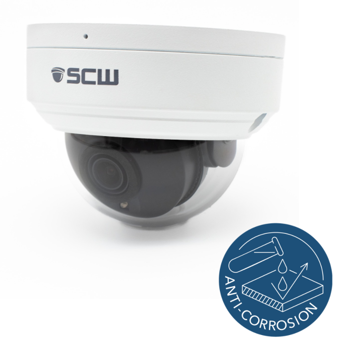 DISCONTINUED - The Sheriff 8.0 v2 with Anti-Corrosion - IK10, Dacromet Anti-Corrosion 4K Dome Camera