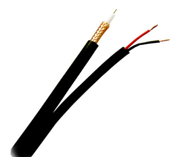 500 feet Siamese Cable RG59/U 95% Braid 18/2 Power Cable SCW-CA-500B