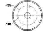 Electrical Box Mount for The Detective, Radius 5.0, Garrison 5.0 - EBM26DFT