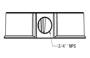 Electrical Box Mount for The Radius 12.0, Bastion 4.0 PTZ, and The Judge - EBM26P