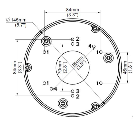 Electrical Box Transfer Plate for Radius 12.0 and Judge - EBM26TP