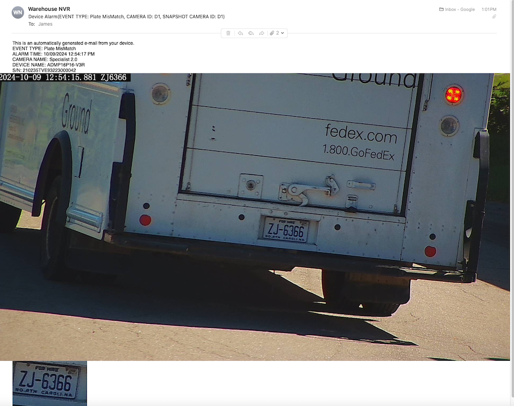 The Specialist 4.0 - 26BV4M-WL-LPR - 4MP Vari-Focal License Plate Recognition Camera