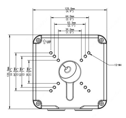 Electrical Box Mount for The Viking, The Knight, The Archer v1, The Gladiator, The Sharpshooter, Commander or The Lookout Mini, - EMB26BV