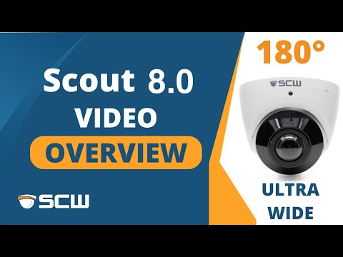 The ultimate Ultra Wide 4K Security Camera - 180° Scout 8.0