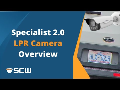 License Plate Recognition (LPR) Camera: 150ft Range, 10x Zoom, Night Vision