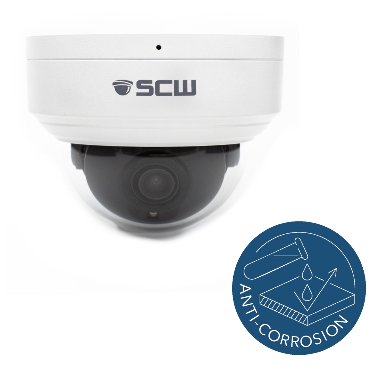 DISCONTINUED - The Sheriff 8.0 v2 with Anti-Corrosion - IK10, Dacromet Anti-Corrosion 4K Dome Camera