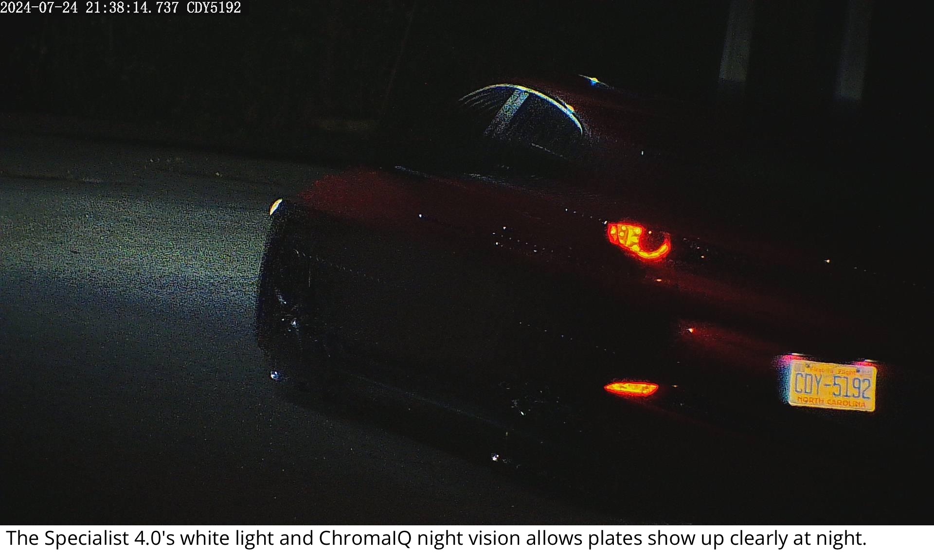The Specialist 4.0 - 26BV4M-WL-LPR - 4MP Vari-Focal License Plate Recognition Camera