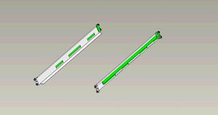 Rack Support Rails for The Imperial 64-16S, Imperial128, and Imperial 256 NVRs - RSR-IMP128