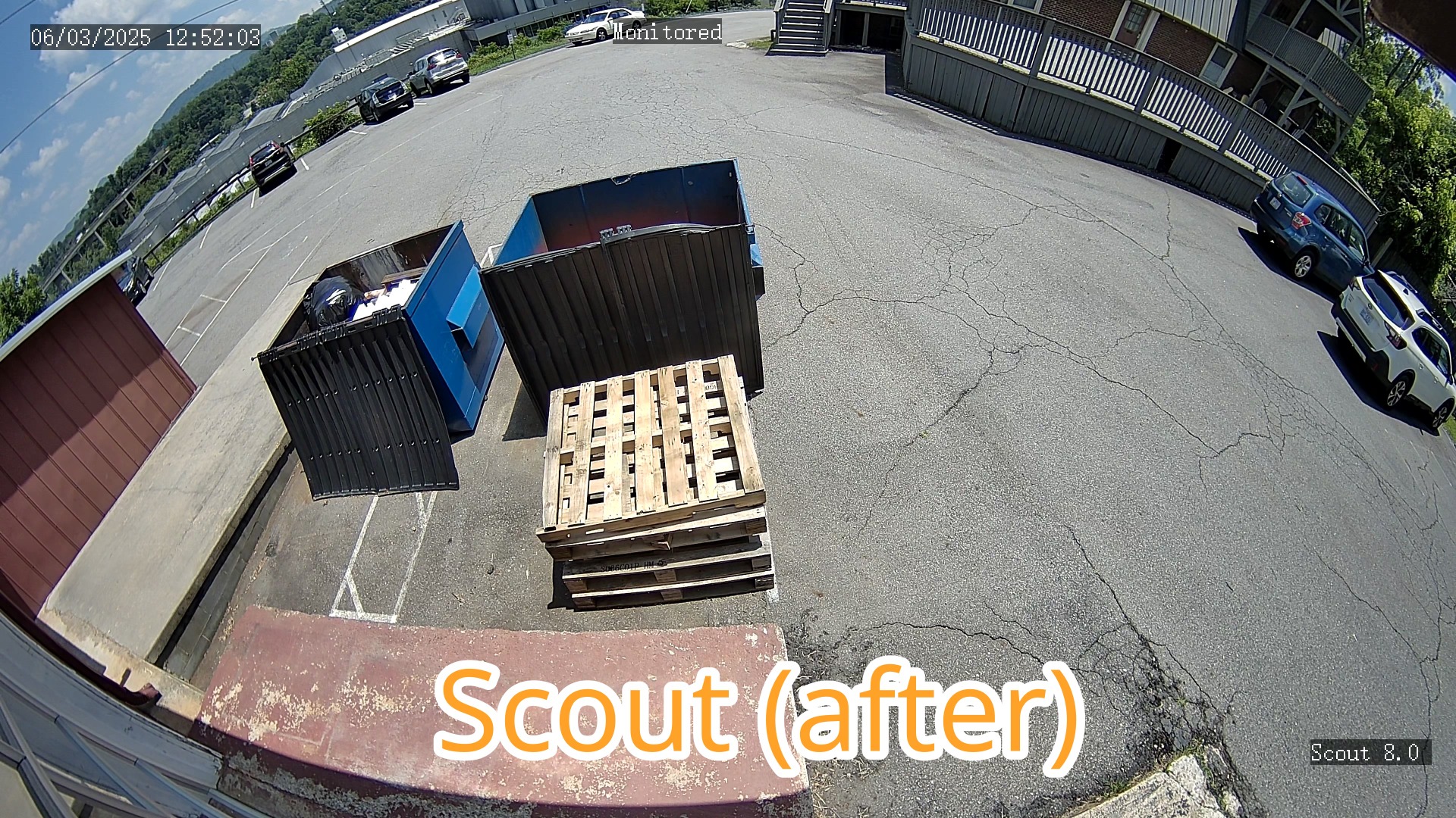 The Scout 8.0 180° - 4K Ultra Wide Angle Turret Camera